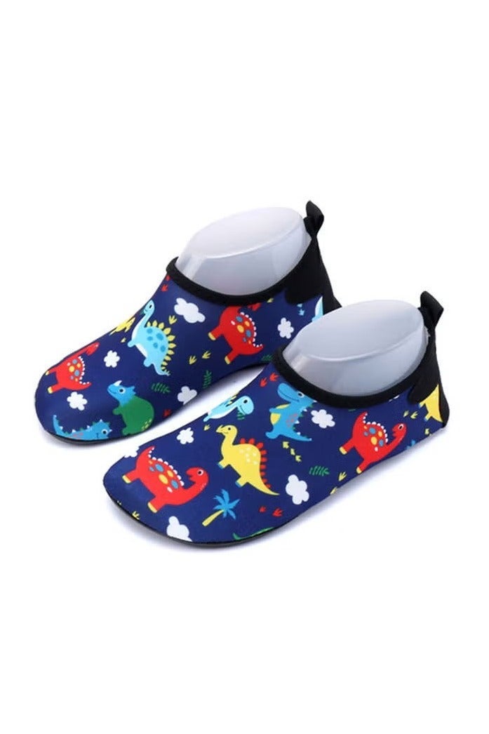 رونق حذاء بحر مائي كاجوال ملون، مقاس 23-22، مثالي للسباحة والغطس والرياضات المائية، سريع الجفاف ومانع للانزلاق. حذاء مياة . جوارب سباحة .مستلزمات السباحة - Image 1